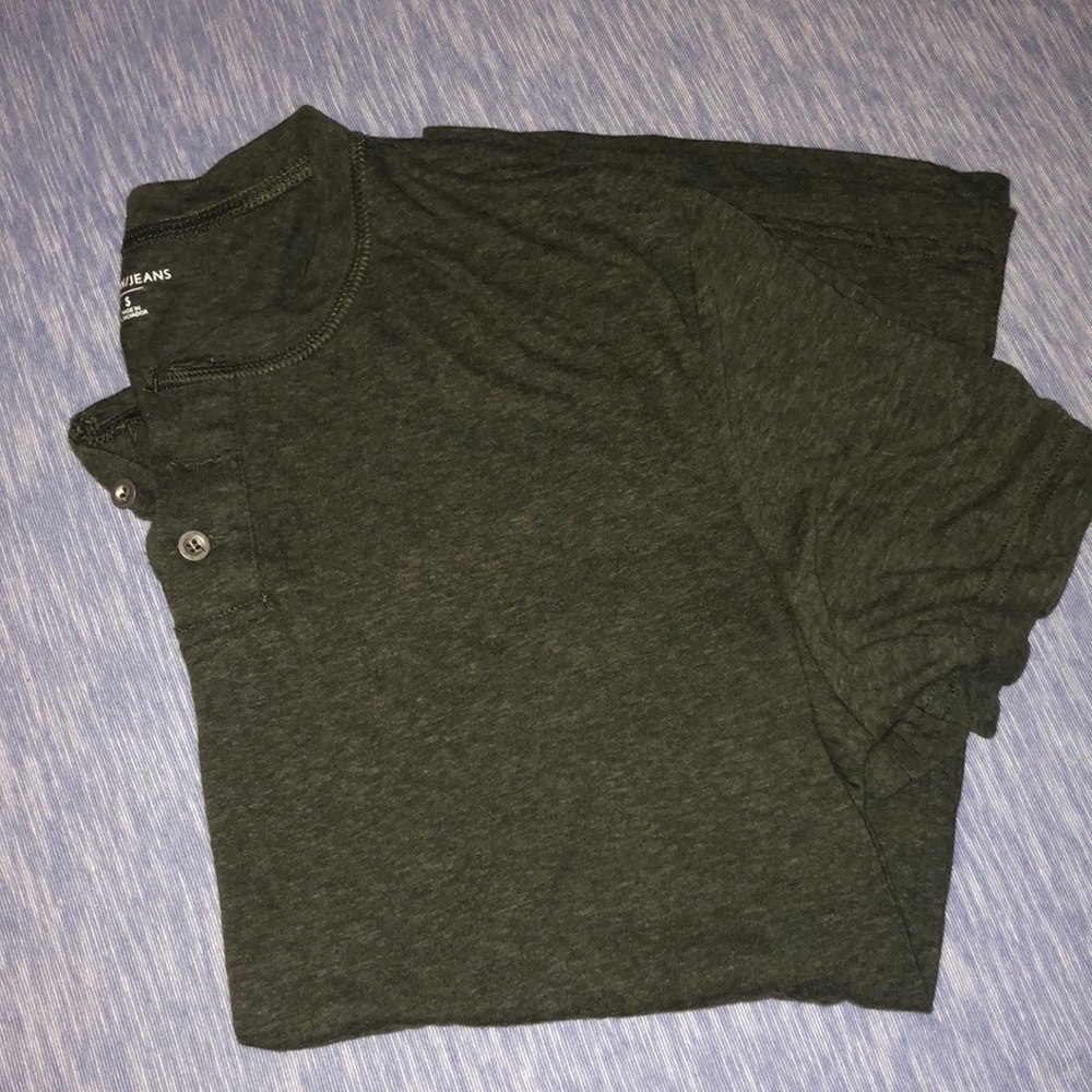 J crew olive green Henley sz small